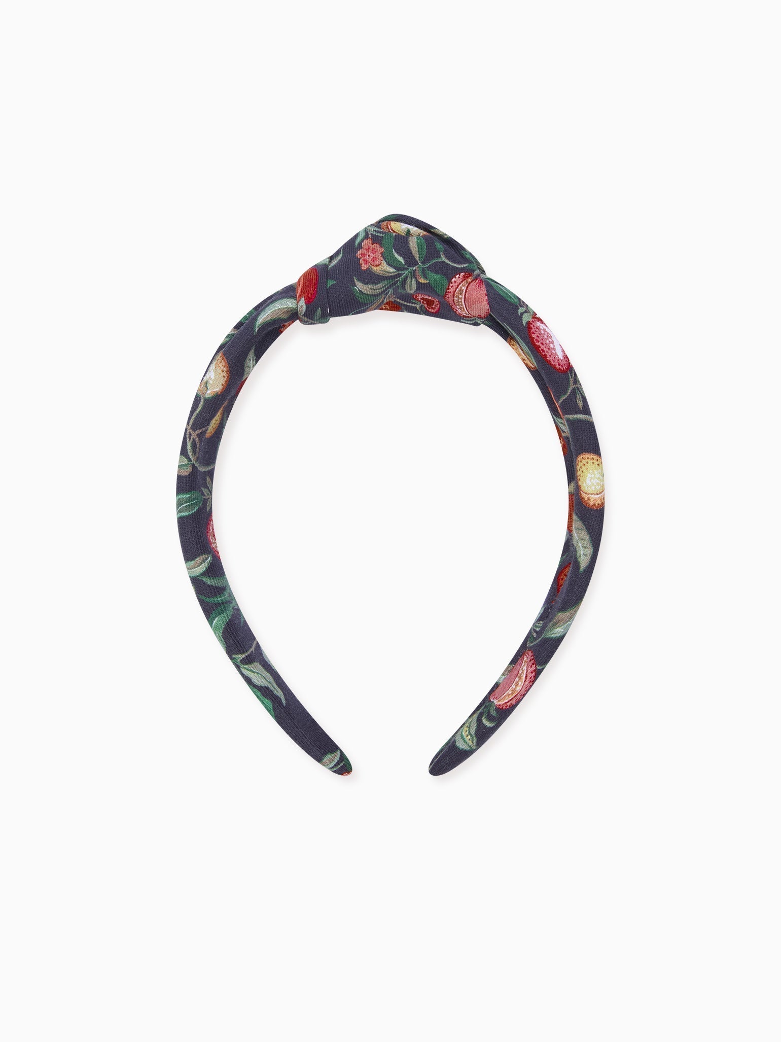 Black Pomegranate Girl Top Knot Hairband