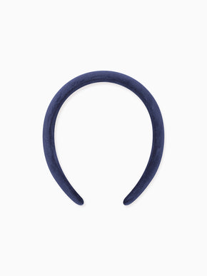 Blue Velvet Girl Wide Hairband