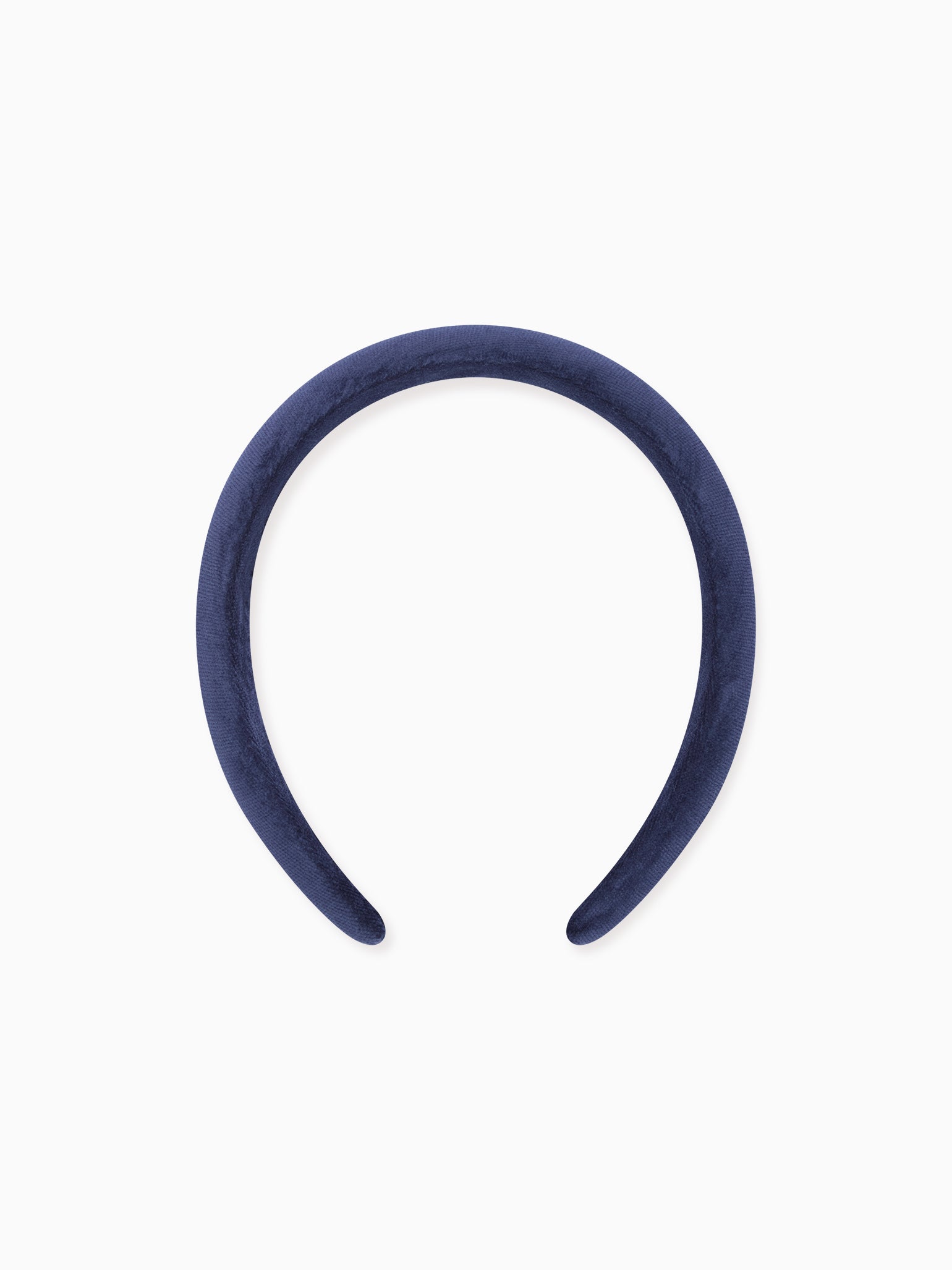 Blue Velvet Girl Wide Hairband