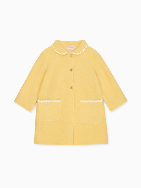 Lemon Henrietta Girl Coat