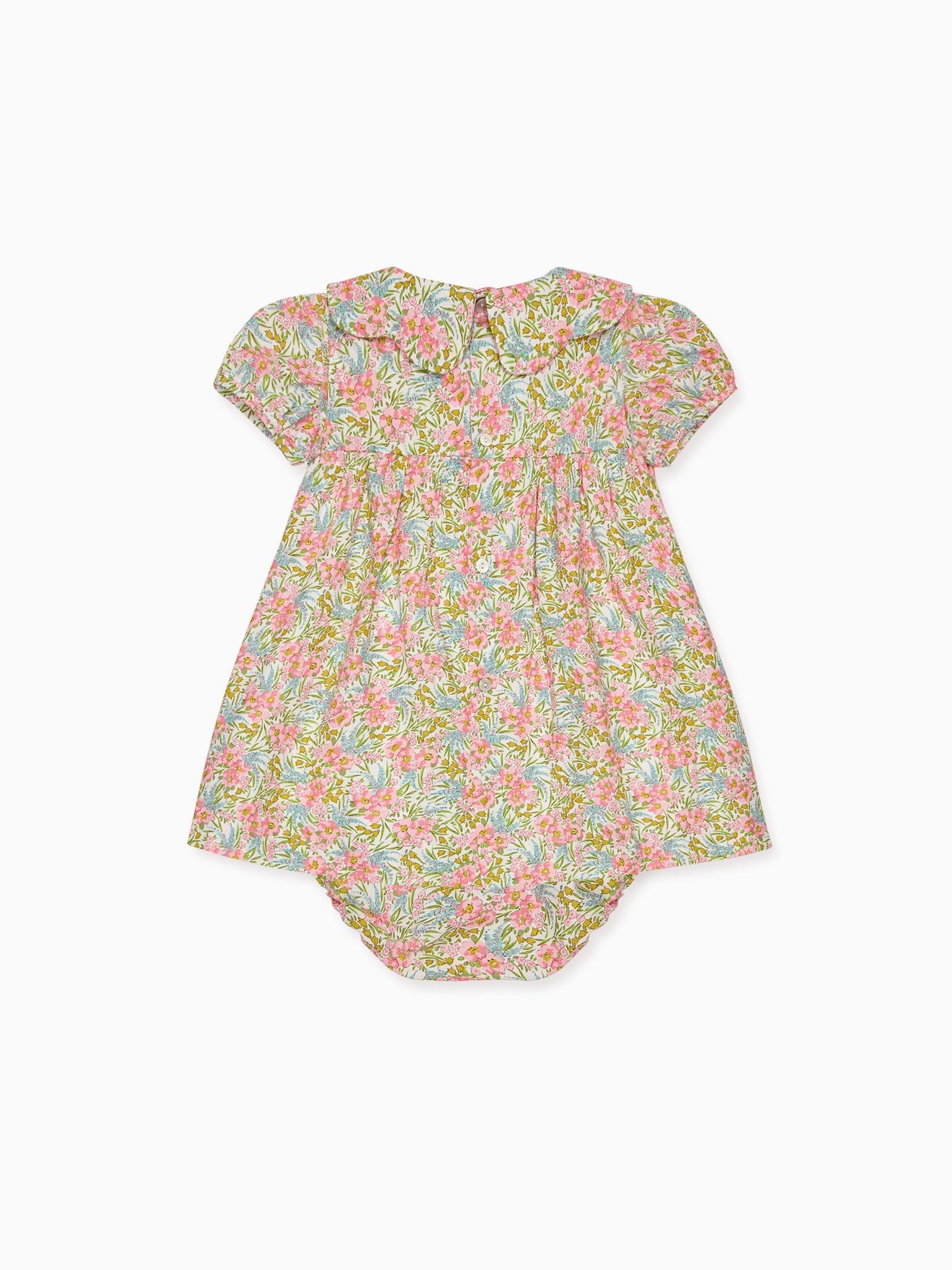Pink Floral Hestia Baby Girl Made With Liberty Fabric Set
