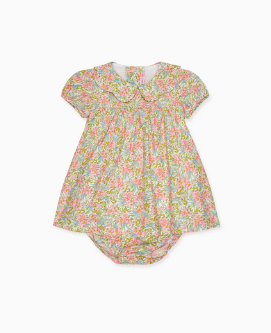 Pink Floral Hestia Baby Girl Made With Liberty Fabric Set