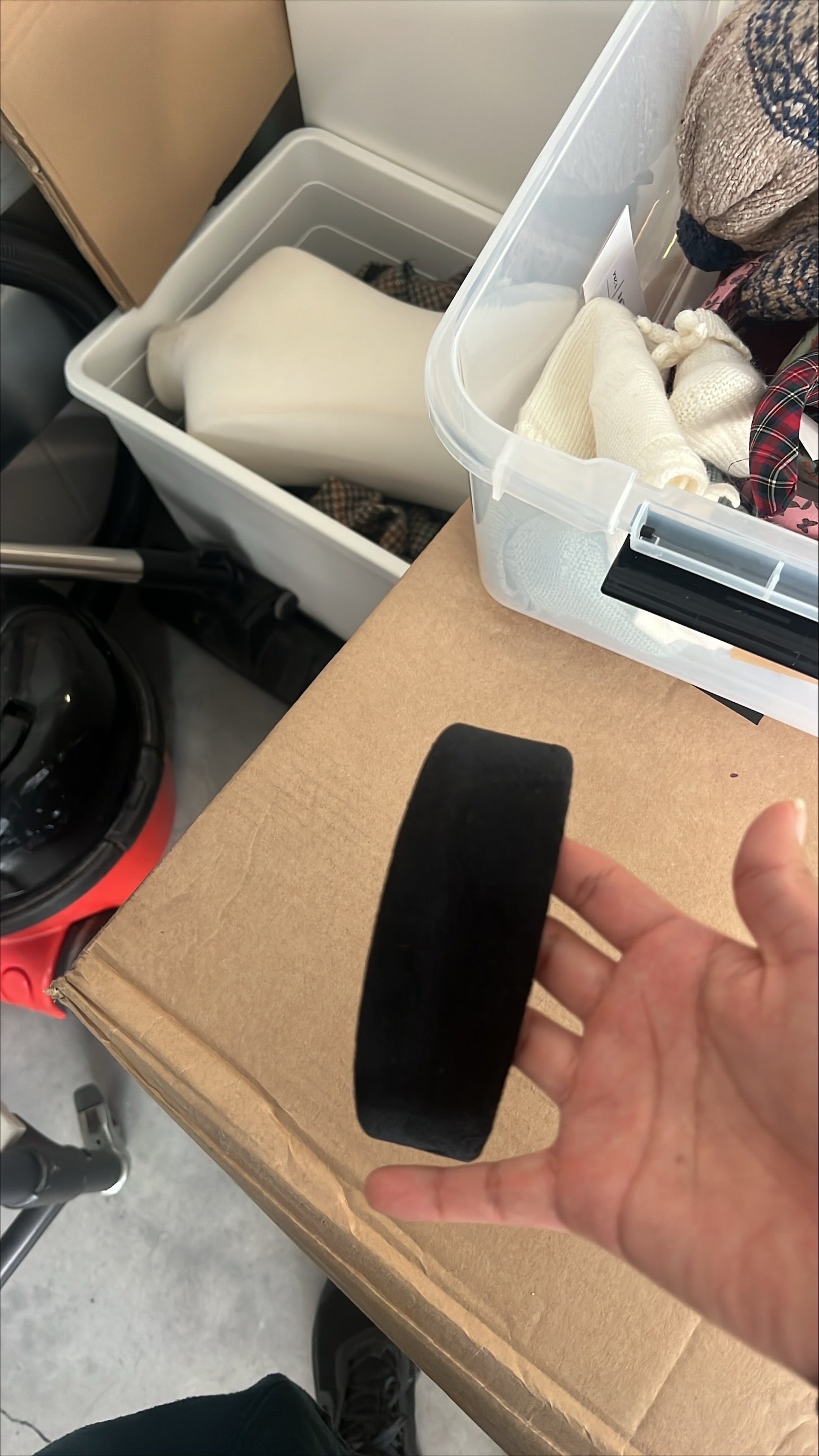 Black Velvet Girl Flat Wide Hairband