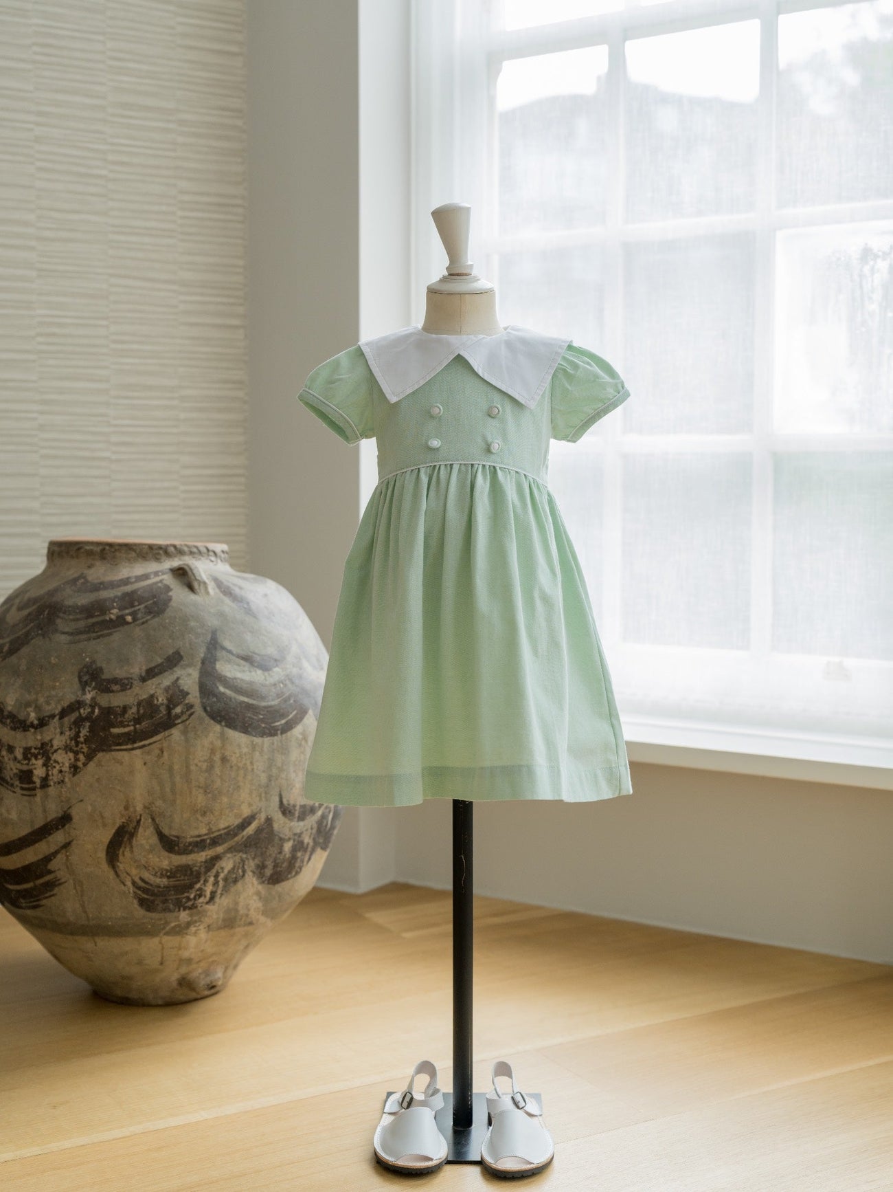 Light Green Isadora Girl Dress