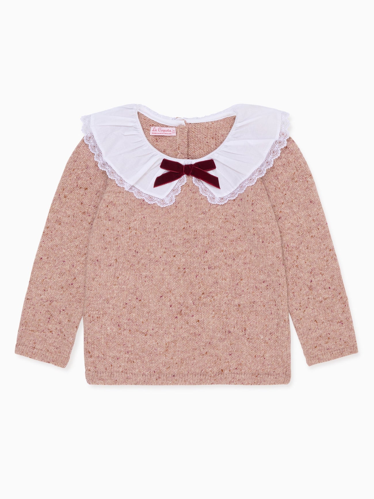 Dusty Pink Isla Merino Girl Sweater