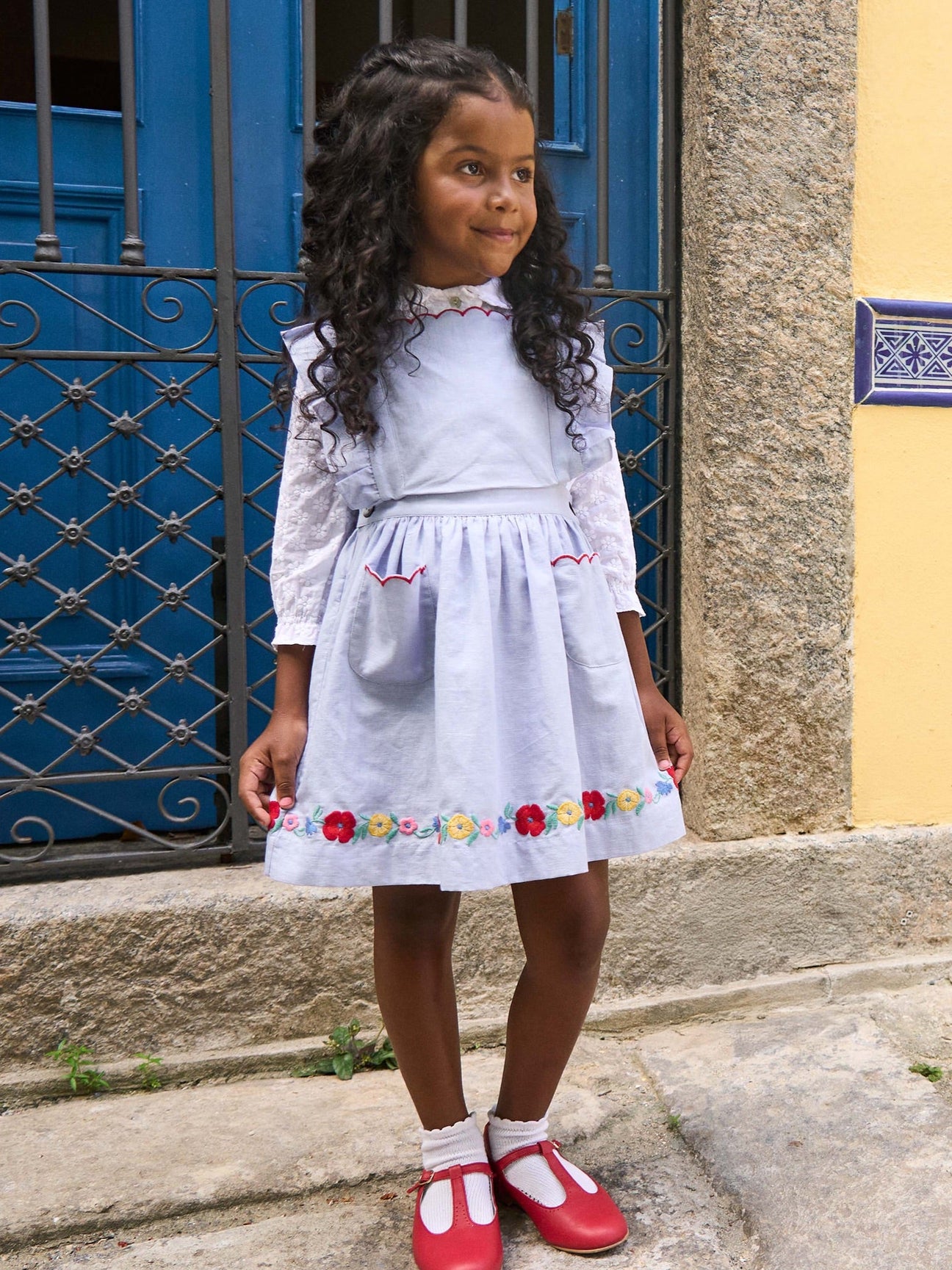 yk girls cotton pinafore dress product info and reviews Buy YK Girls Pinafore Cotton Dress - Dresses for Girls 33303466