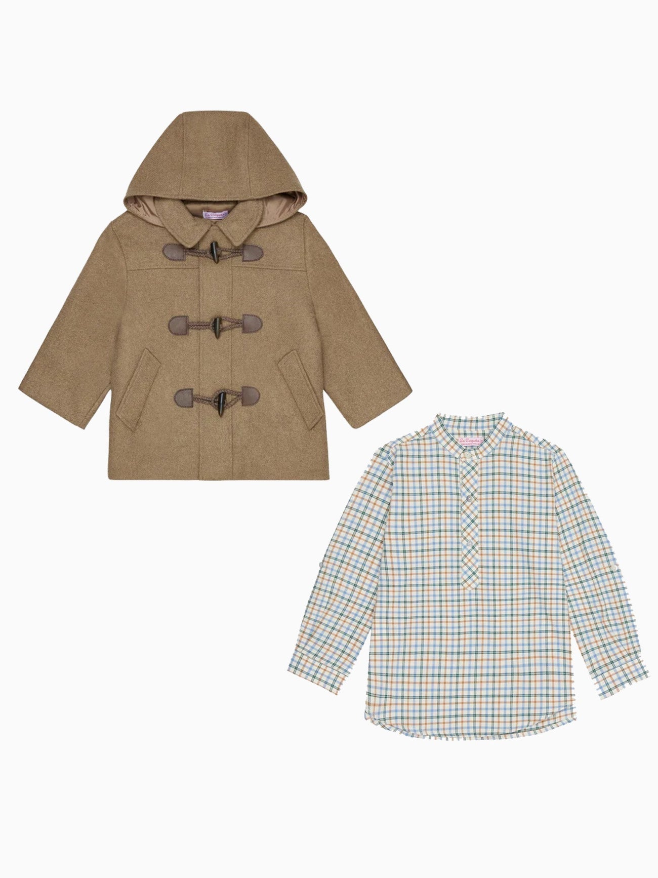 Jazmin Shirt & Agustin Coat Outfit Bundle