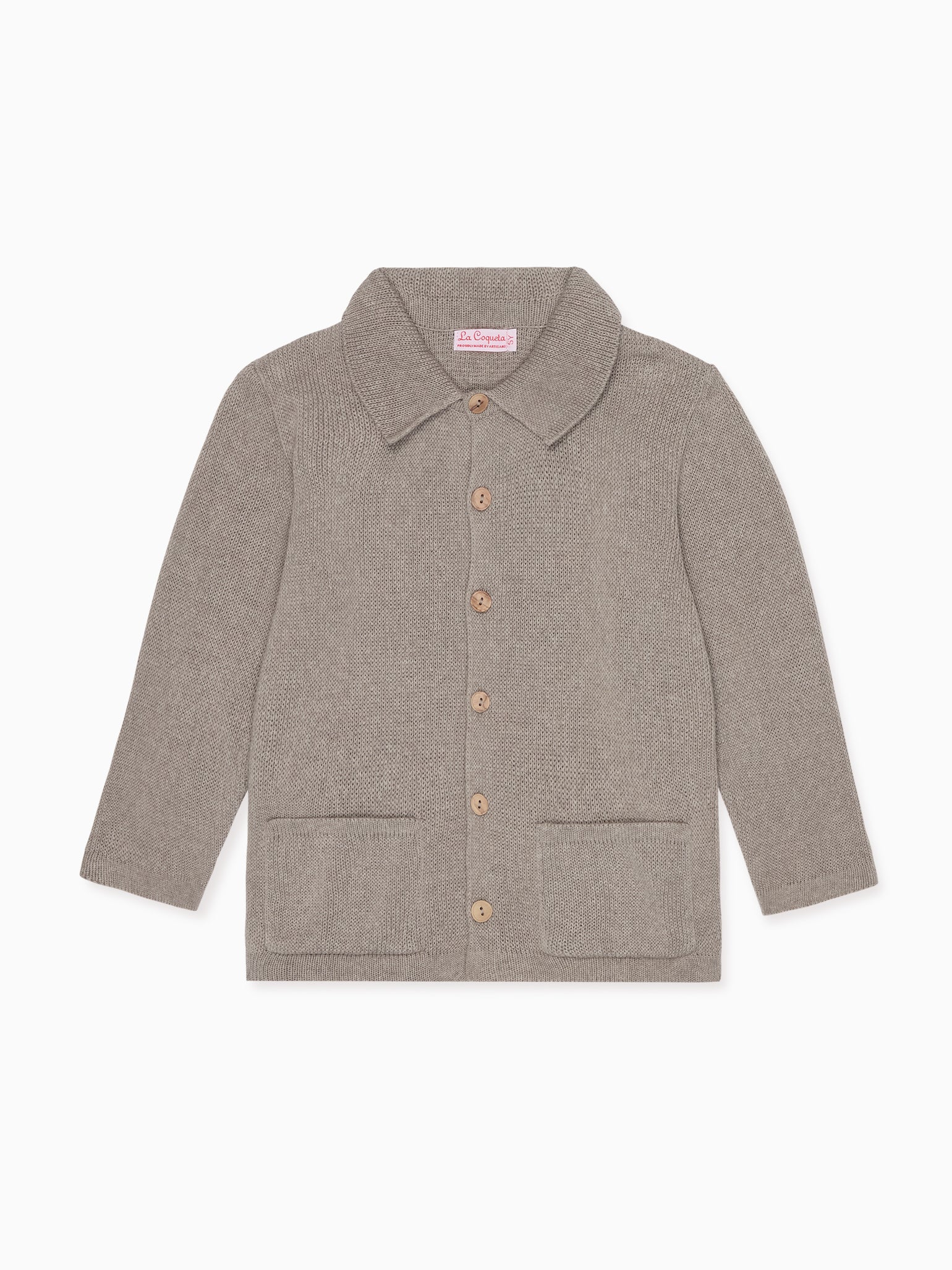 Camel Jorge Cotton Boy Cardigan