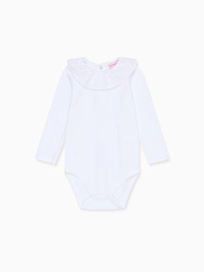 White Laya Baby Bodysuit