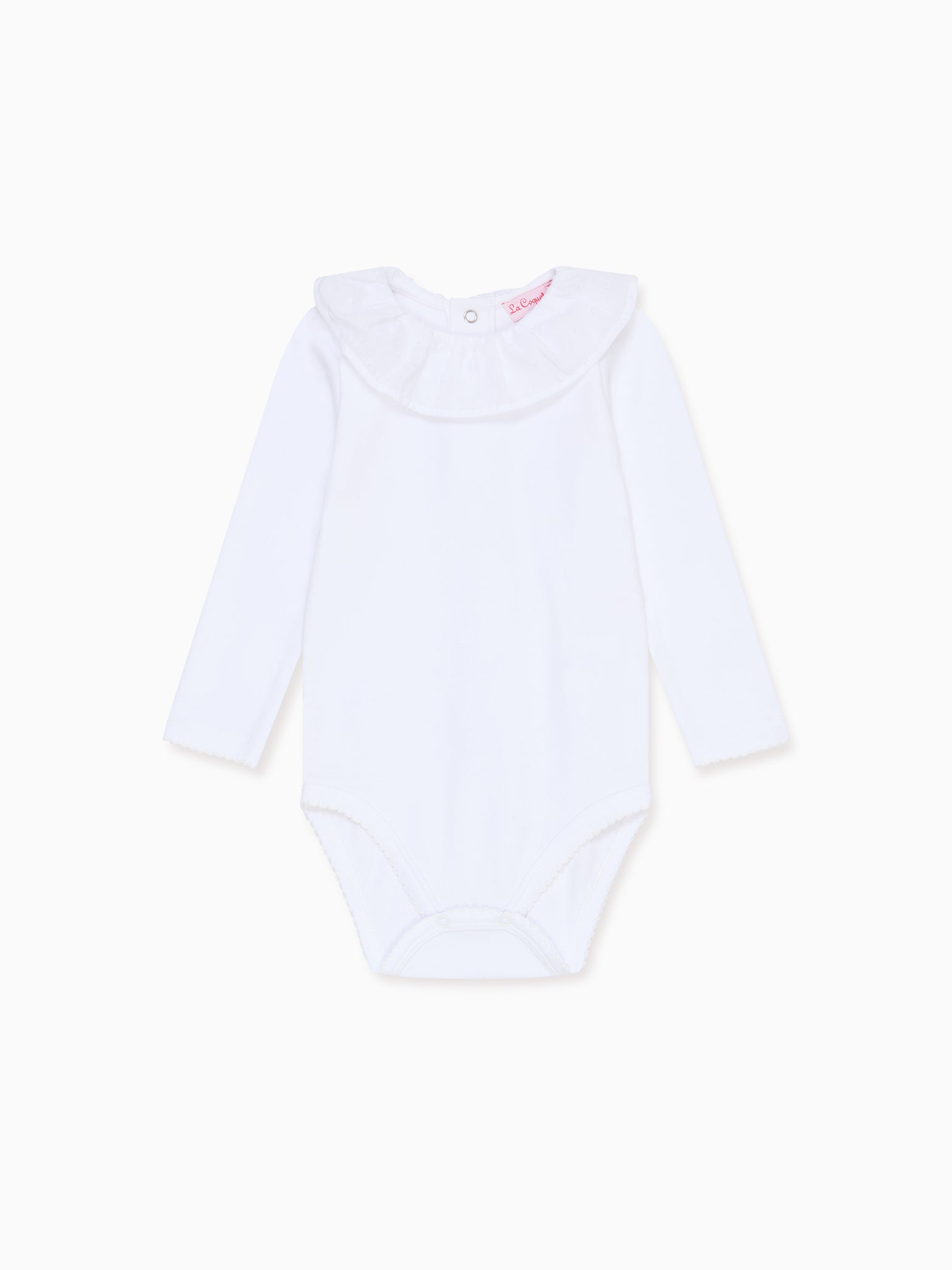 White Laya Baby Bodysuit