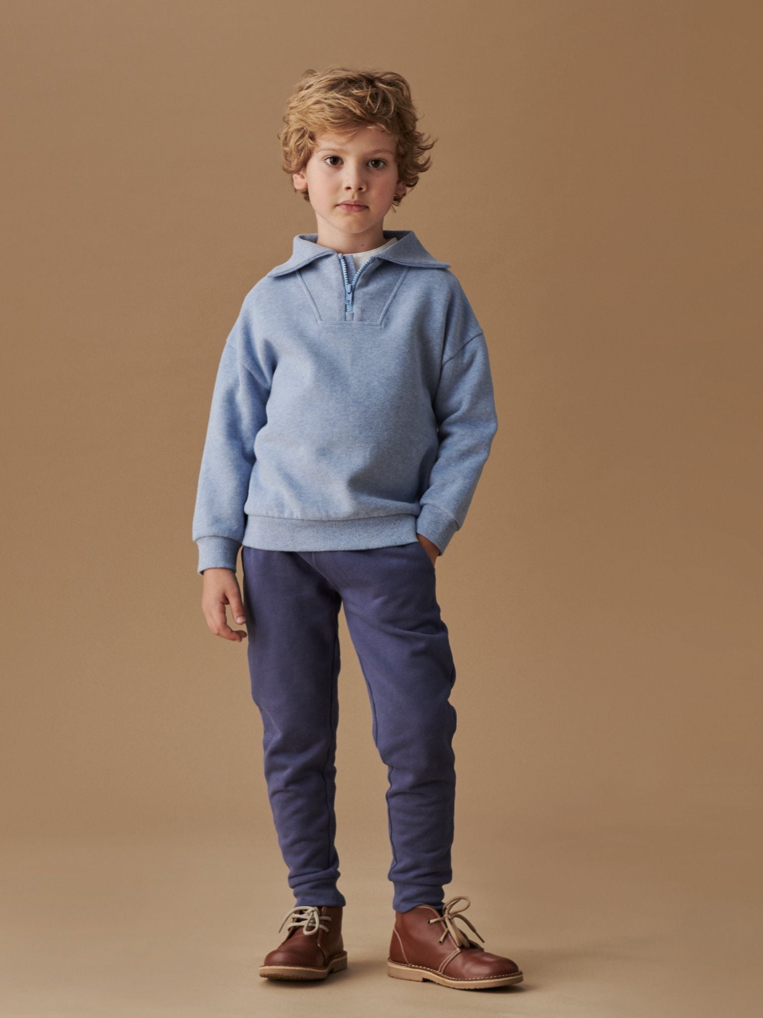 Dusty Blue Laza Kids Sweatshirt