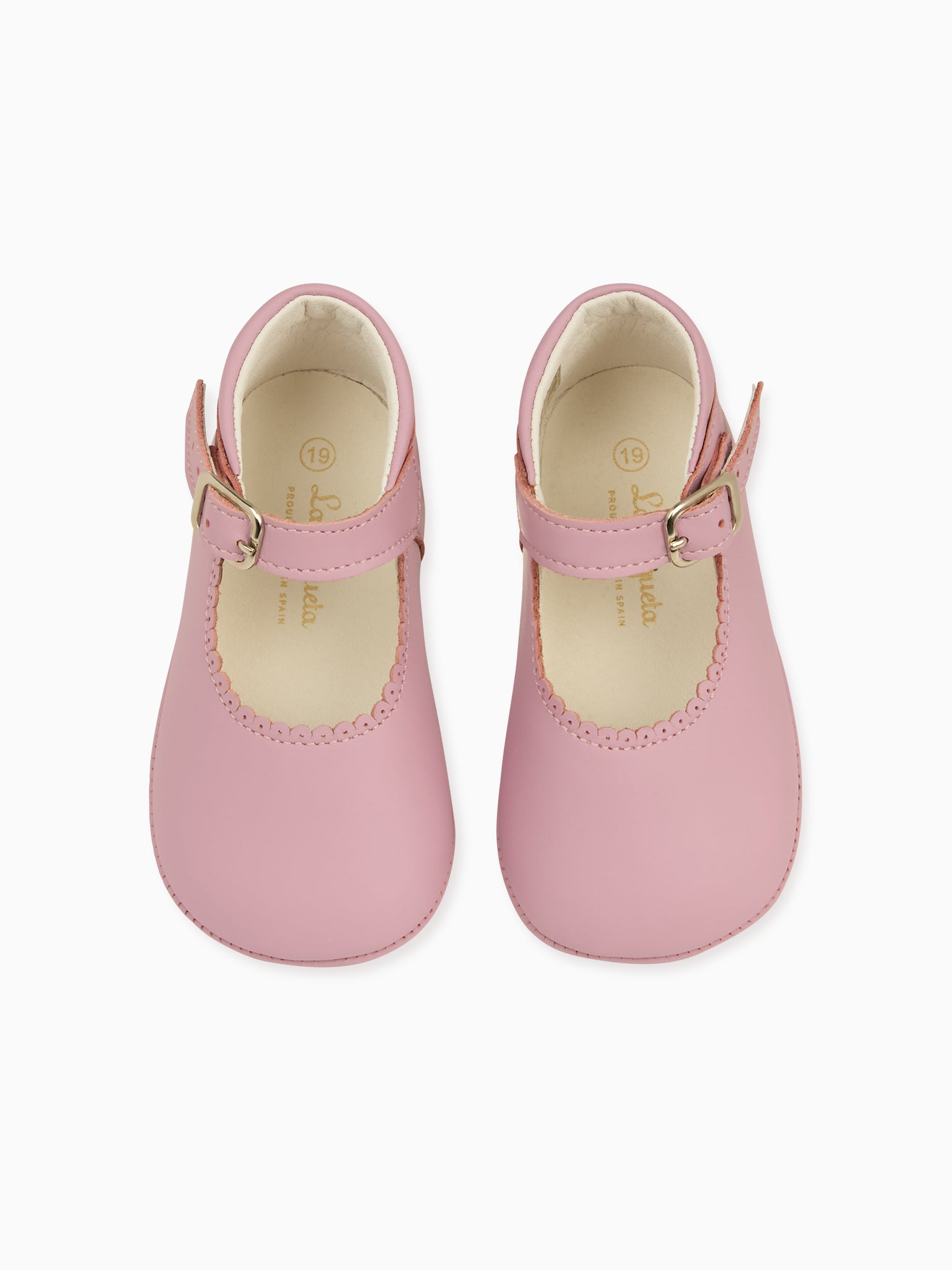 Lilac Leather Baby Mary Jane Shoes
