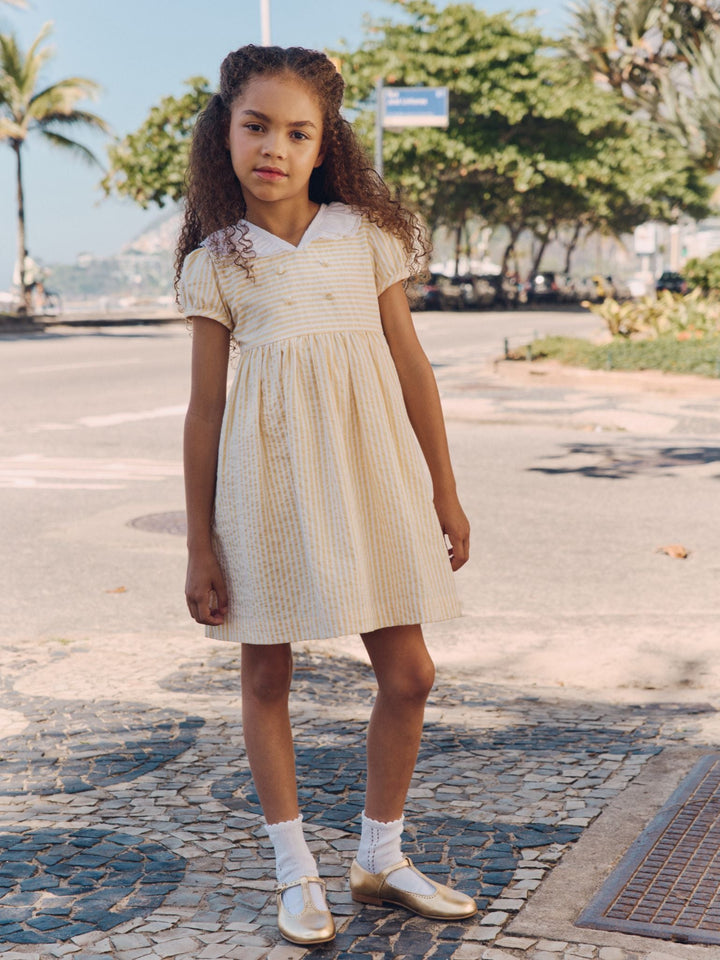 Yellow Dresses for Girls | La Coqueta Kids