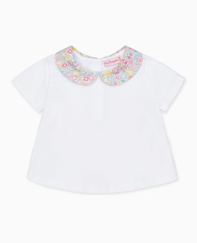 Pink Bunny Leo Baby Top