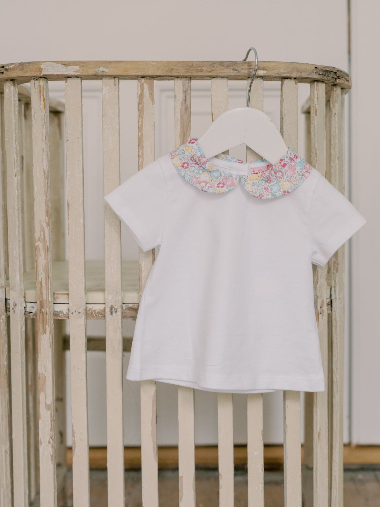 Pink Bunny Leo Baby Top