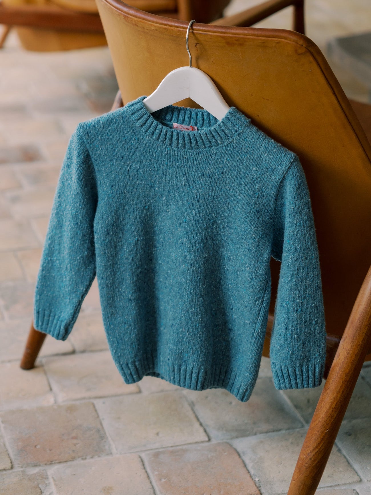Light Blue Bromo Merino Boy Sweater