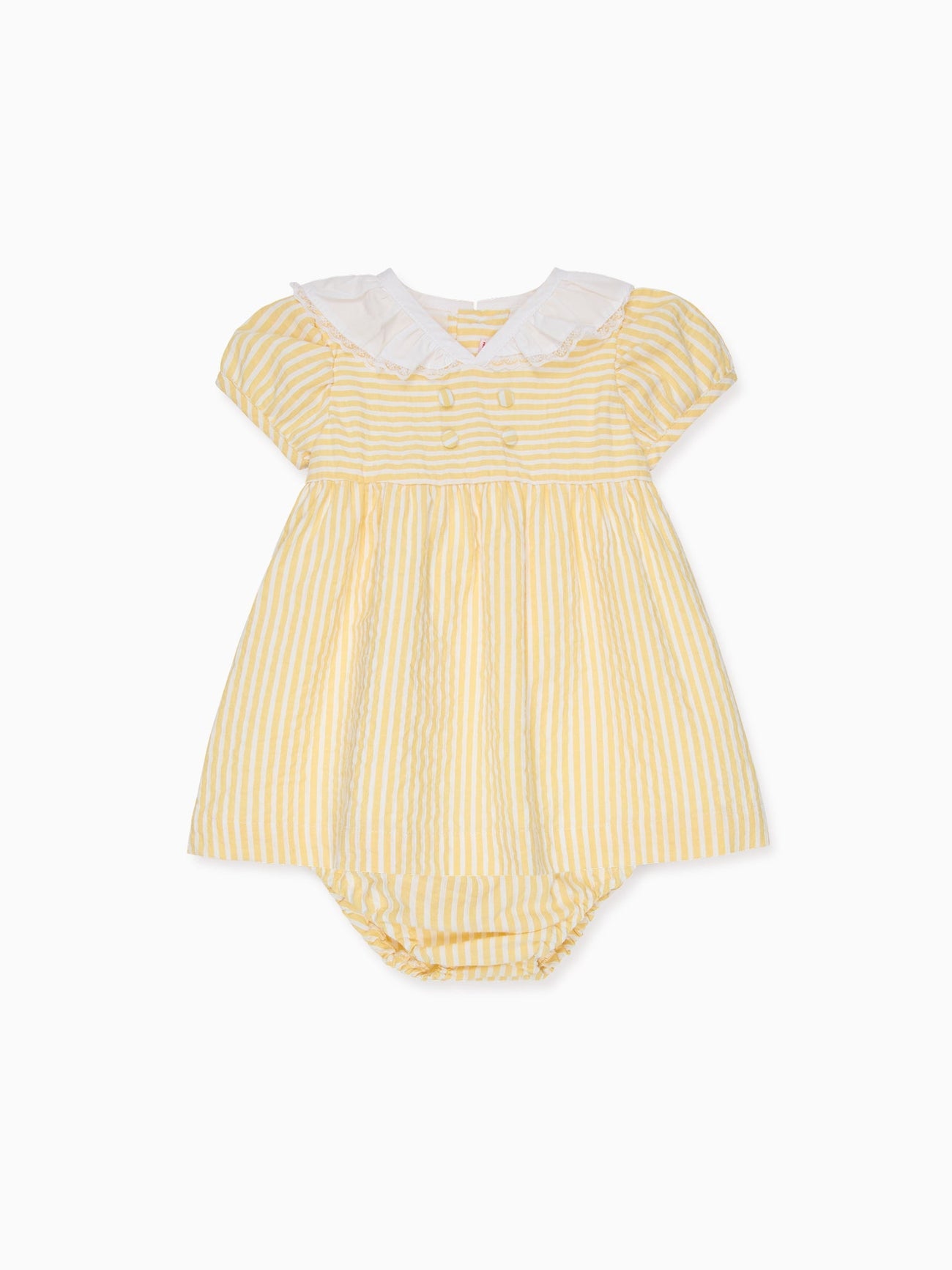 Lemon Stripe Liliana Baby Girl Set