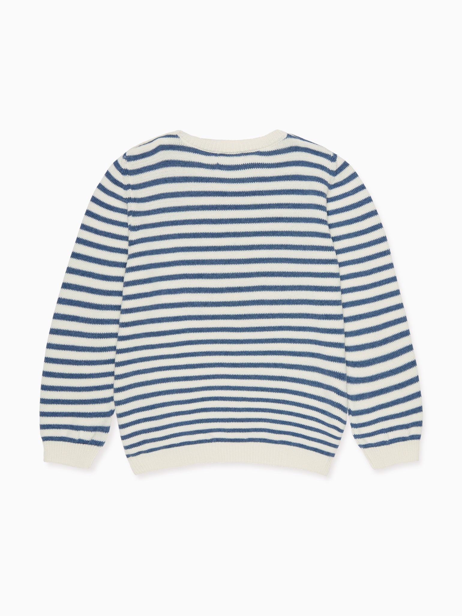 Blue Stripe Limon Cotton Boy Jumper