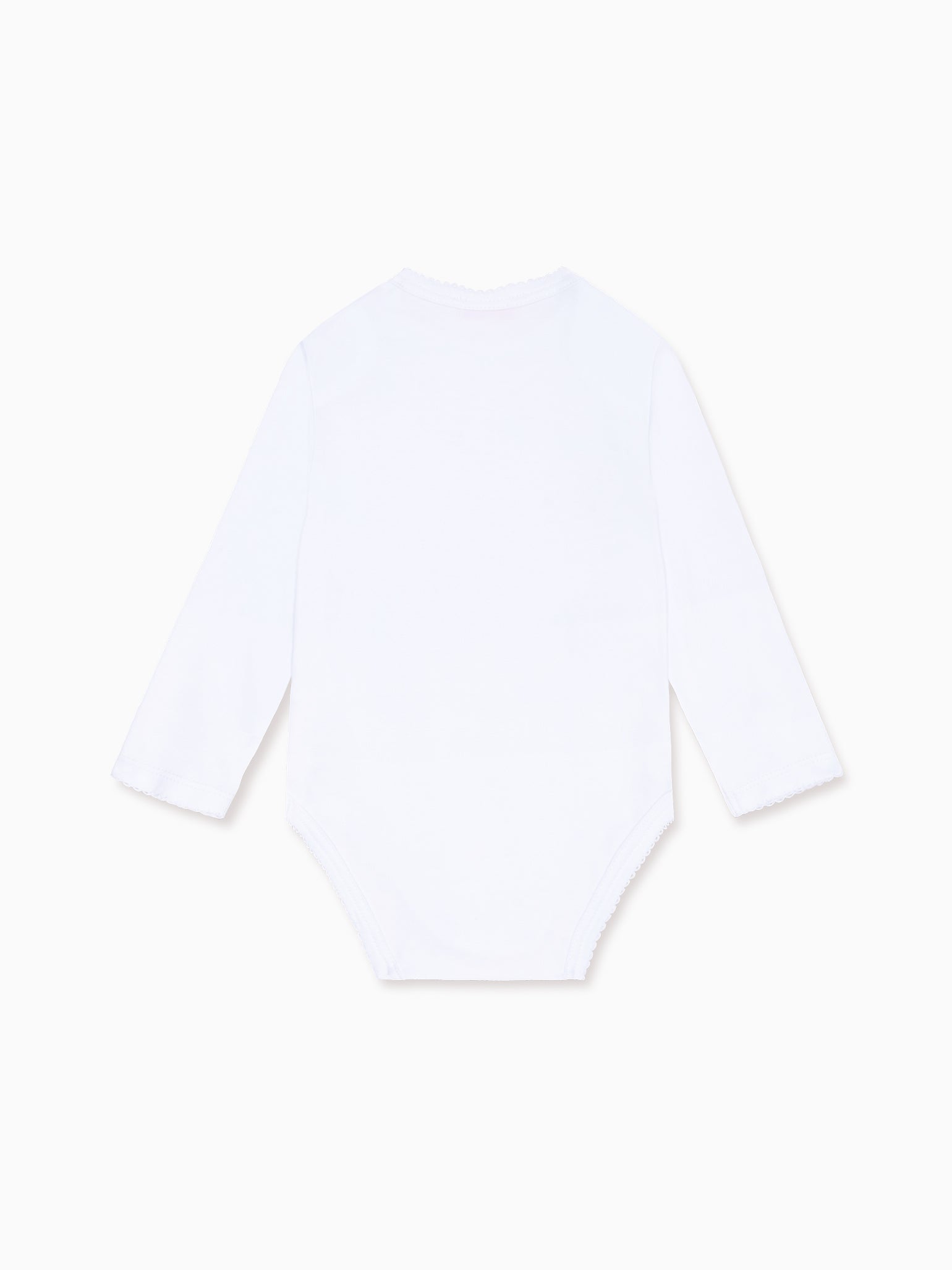 White Lonza Baby Body Vest