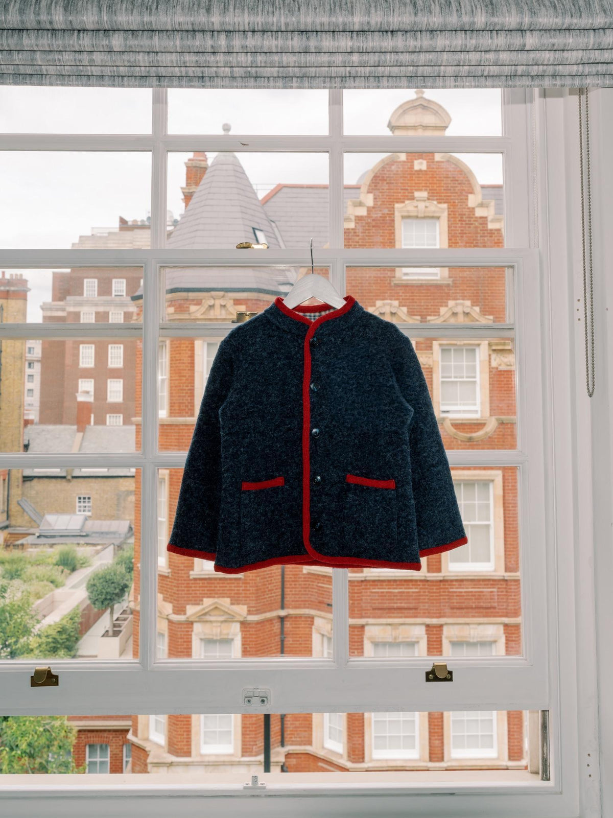 Navy Lorenzo Boy Jacket