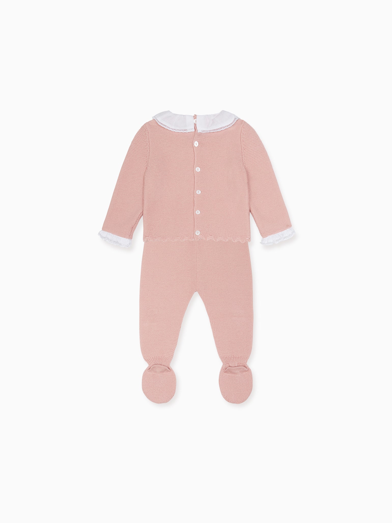 Pink Loretta Merino Baby Girl Set