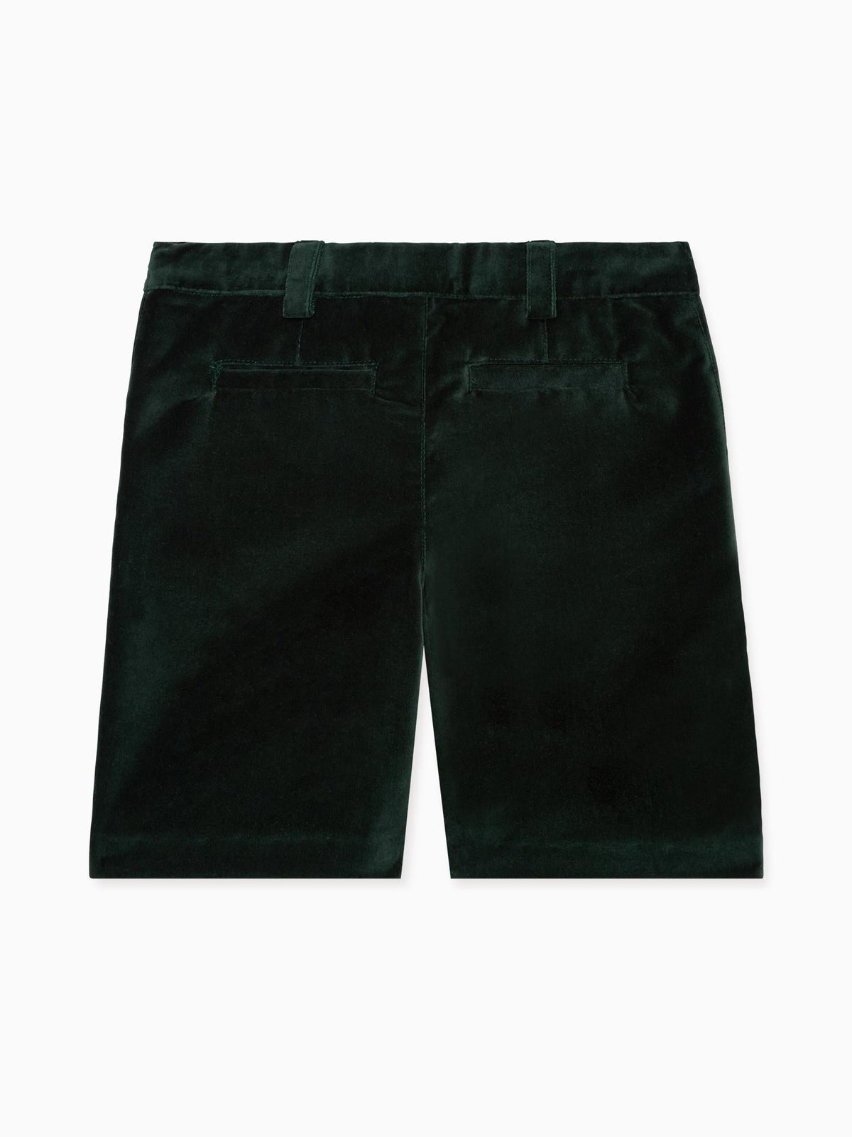 Dark Green Lucas Velvet Boy Shorts