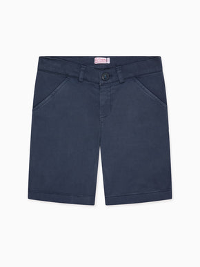 Navy Lucas Boy Shorts