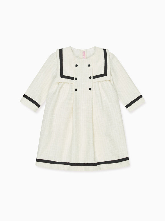 Ivory Lucinda Girl Empire Dress