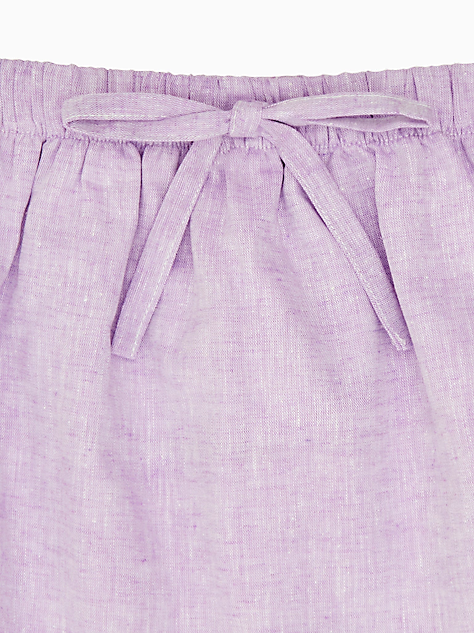 Lilac Luna Girl Linen Mix Skirt