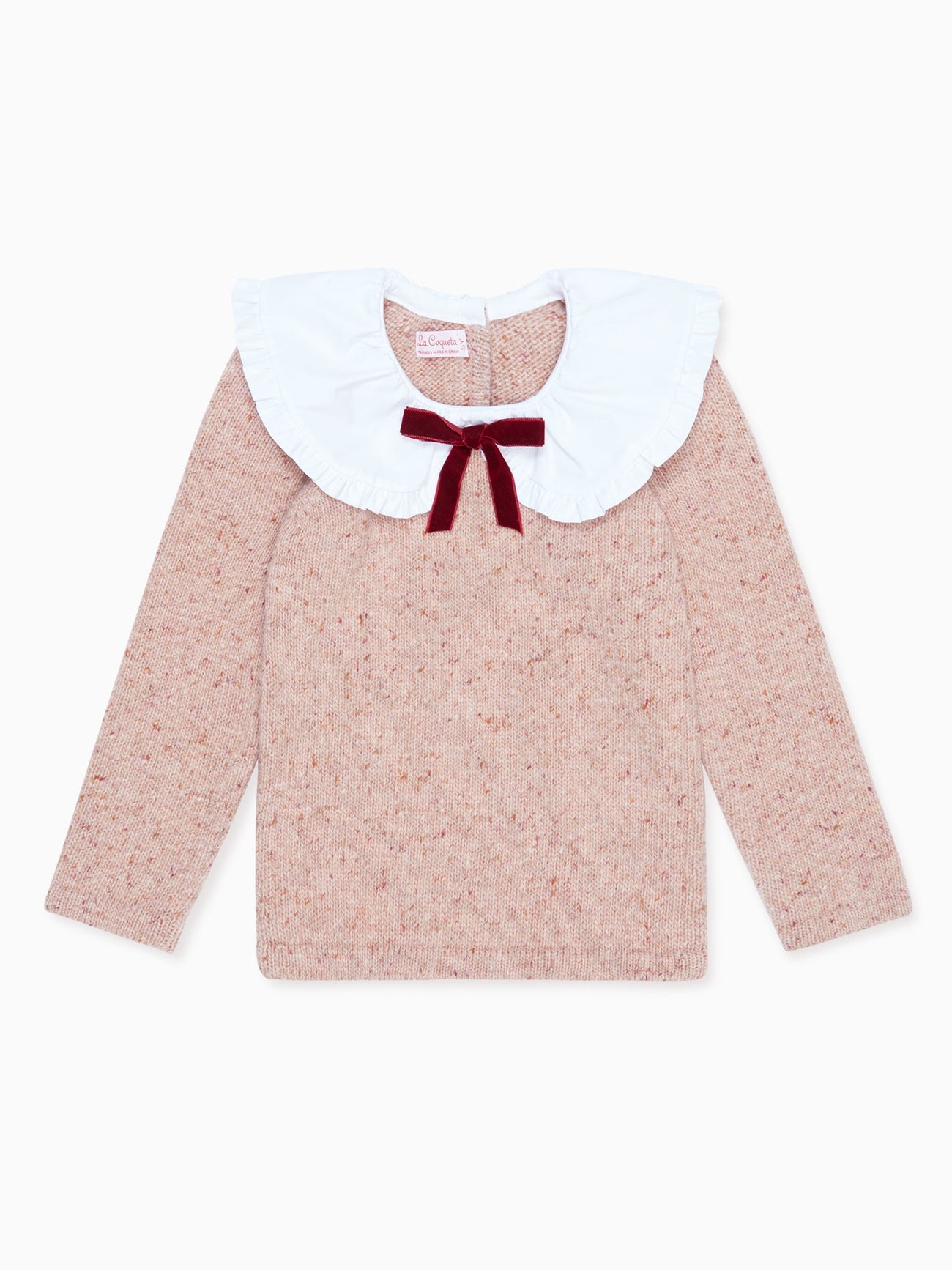 Pink Lupita Merino Girl Sweater