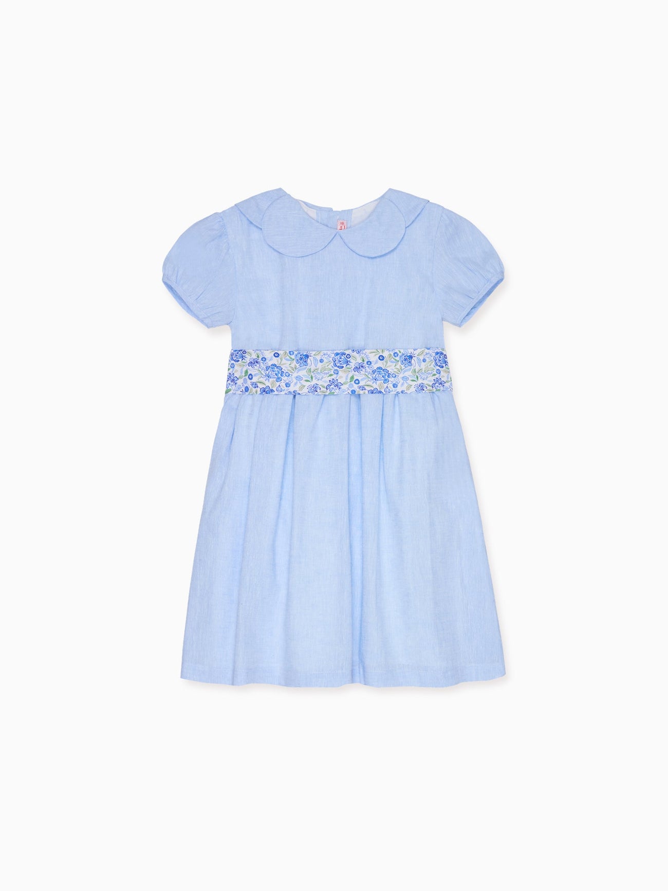 Light Blue Madeira Girl Dress