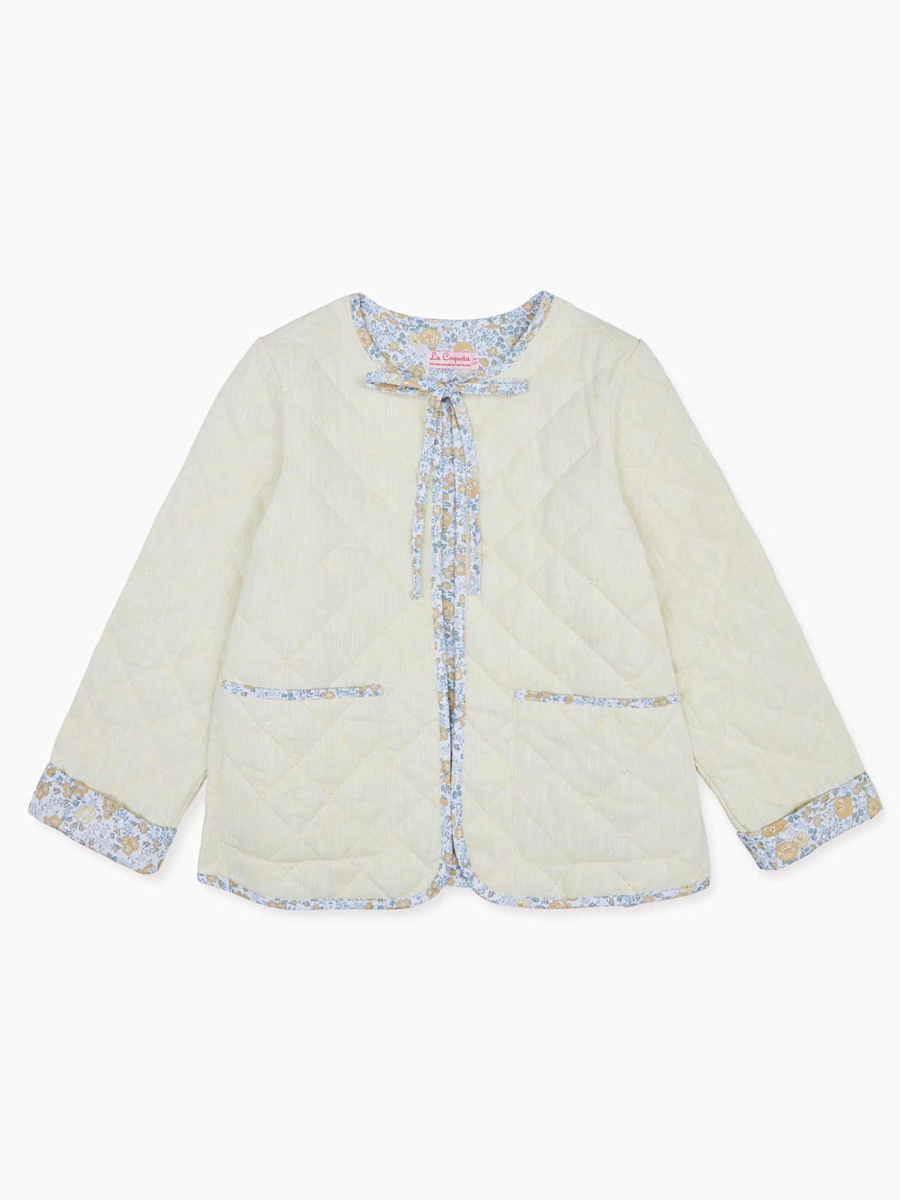 Vanilla Maribel Girl Cotton Quilted Jacket