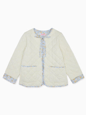 Vanilla Maribel Girl Cotton Quilted Jacket