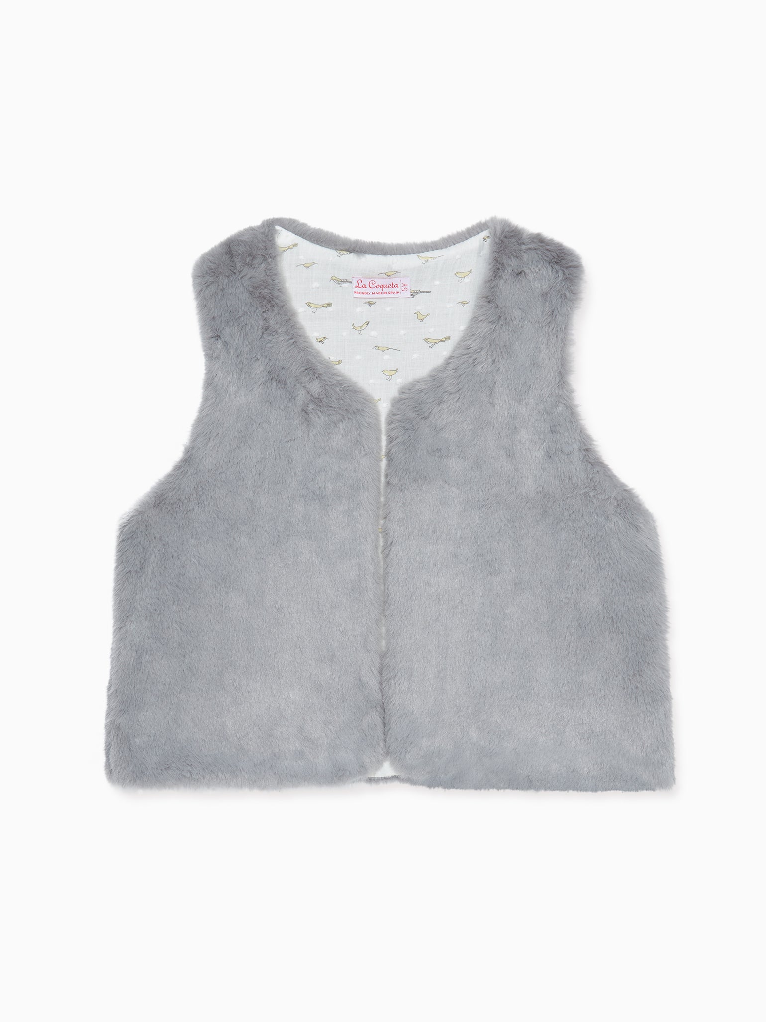 Grey Marisol Girl Vest