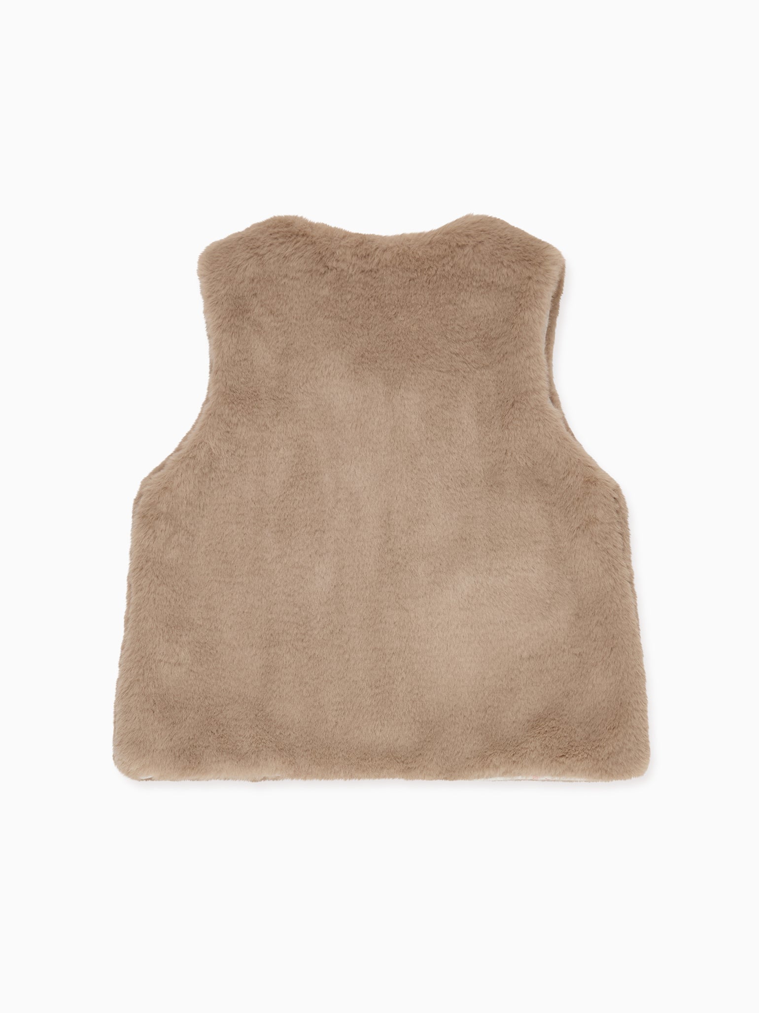 Taupe Marisol Girl Vest