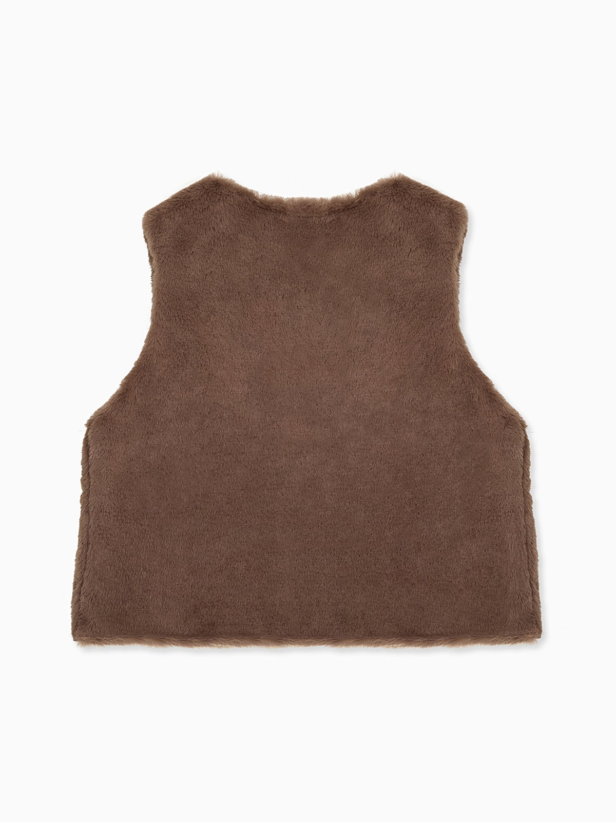 Brown Marisol Girl Gilet
