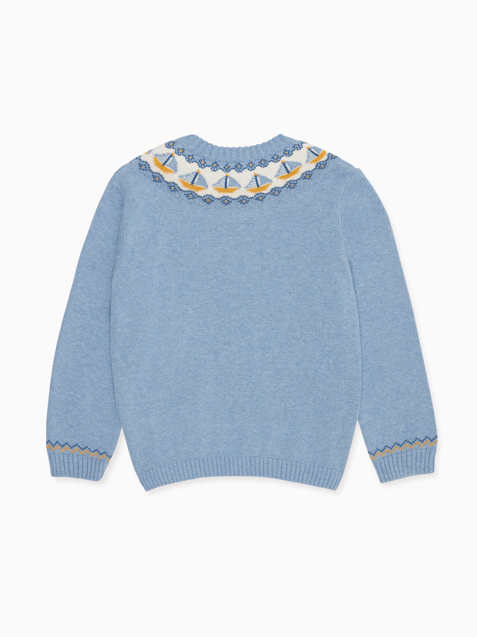 Blue Maritimo Cotton Boy Sweater