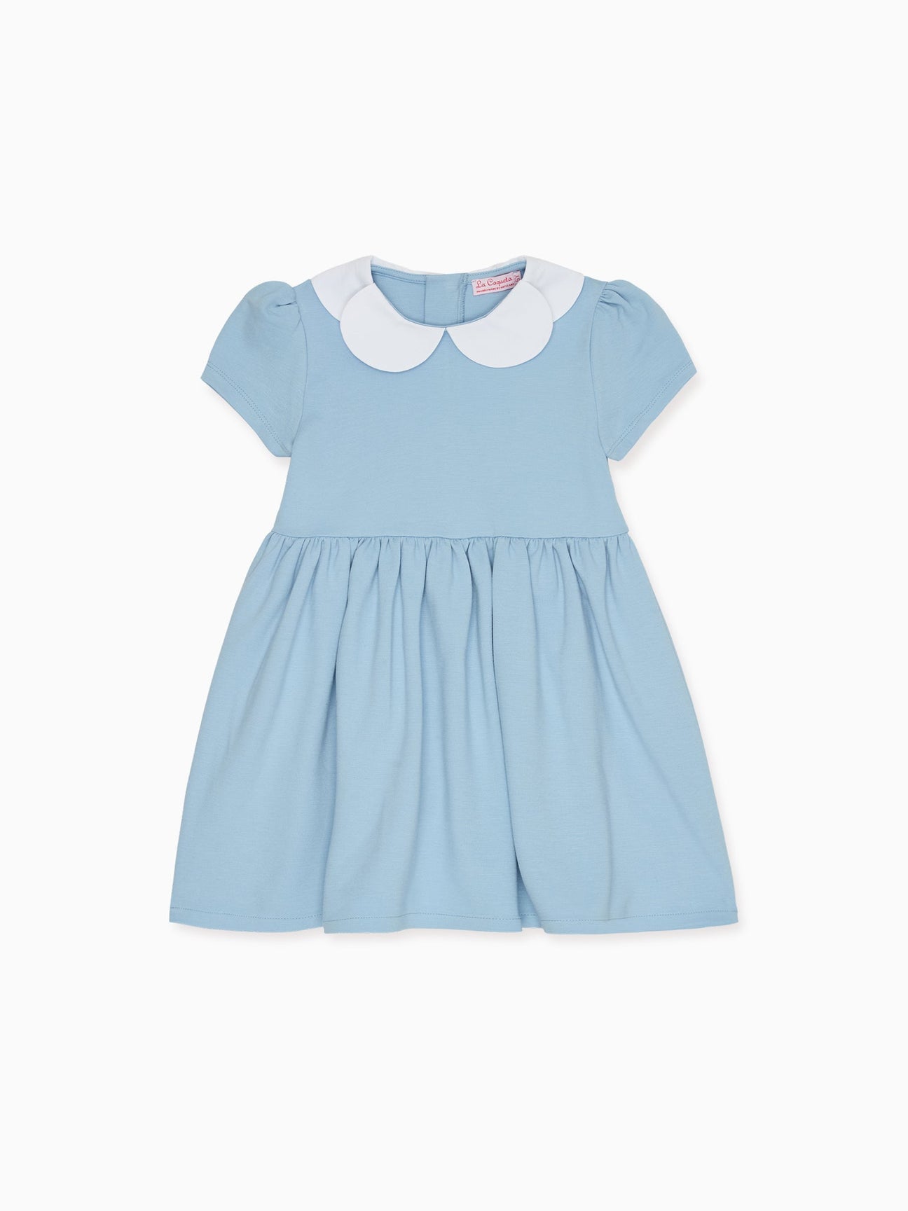 dress girls La Coqueta Kids - Dusty Blue Marta Girl Dress