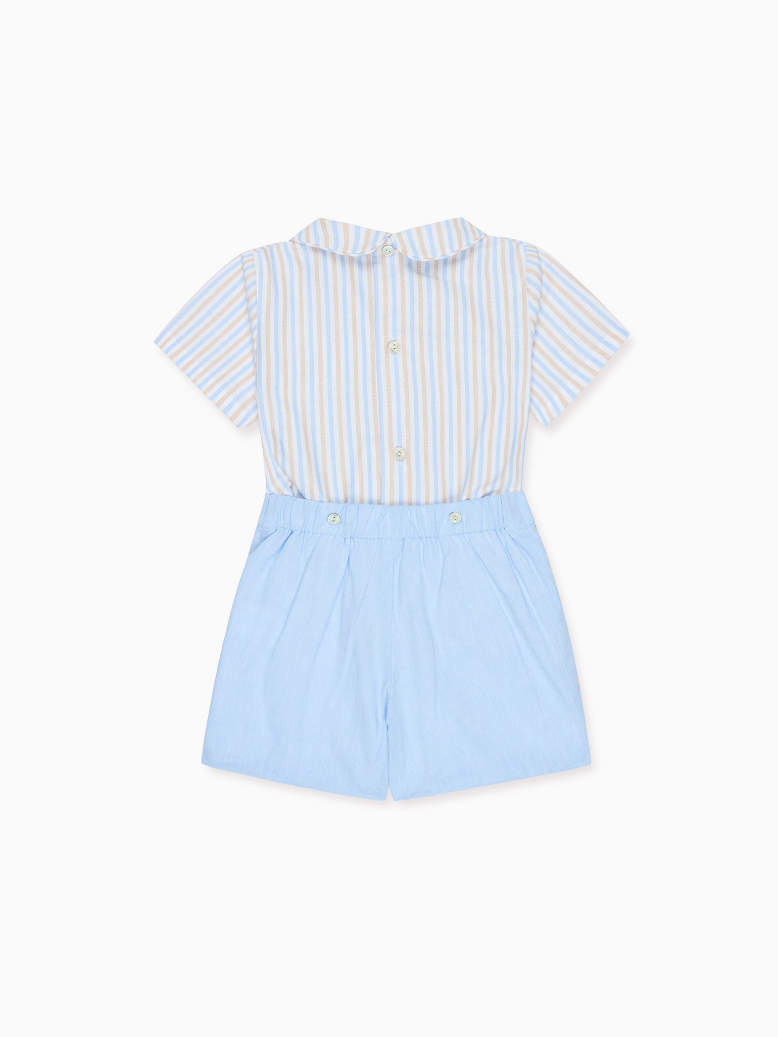 Caramel Stripe Mattia Baby Boy Set