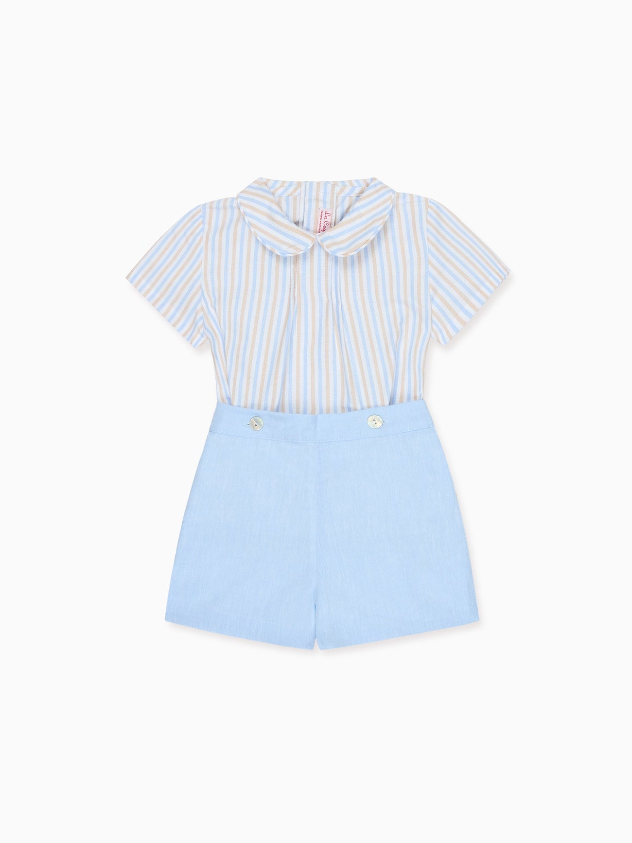 Caramel Stripe Mattia Baby Boy Set