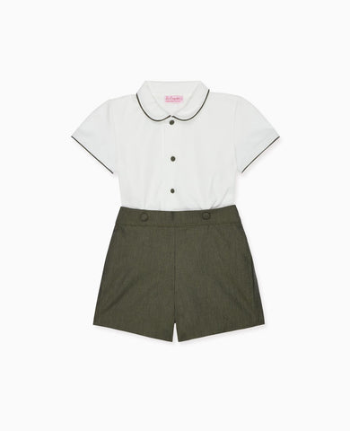 Green Mattia Baby Boy Set