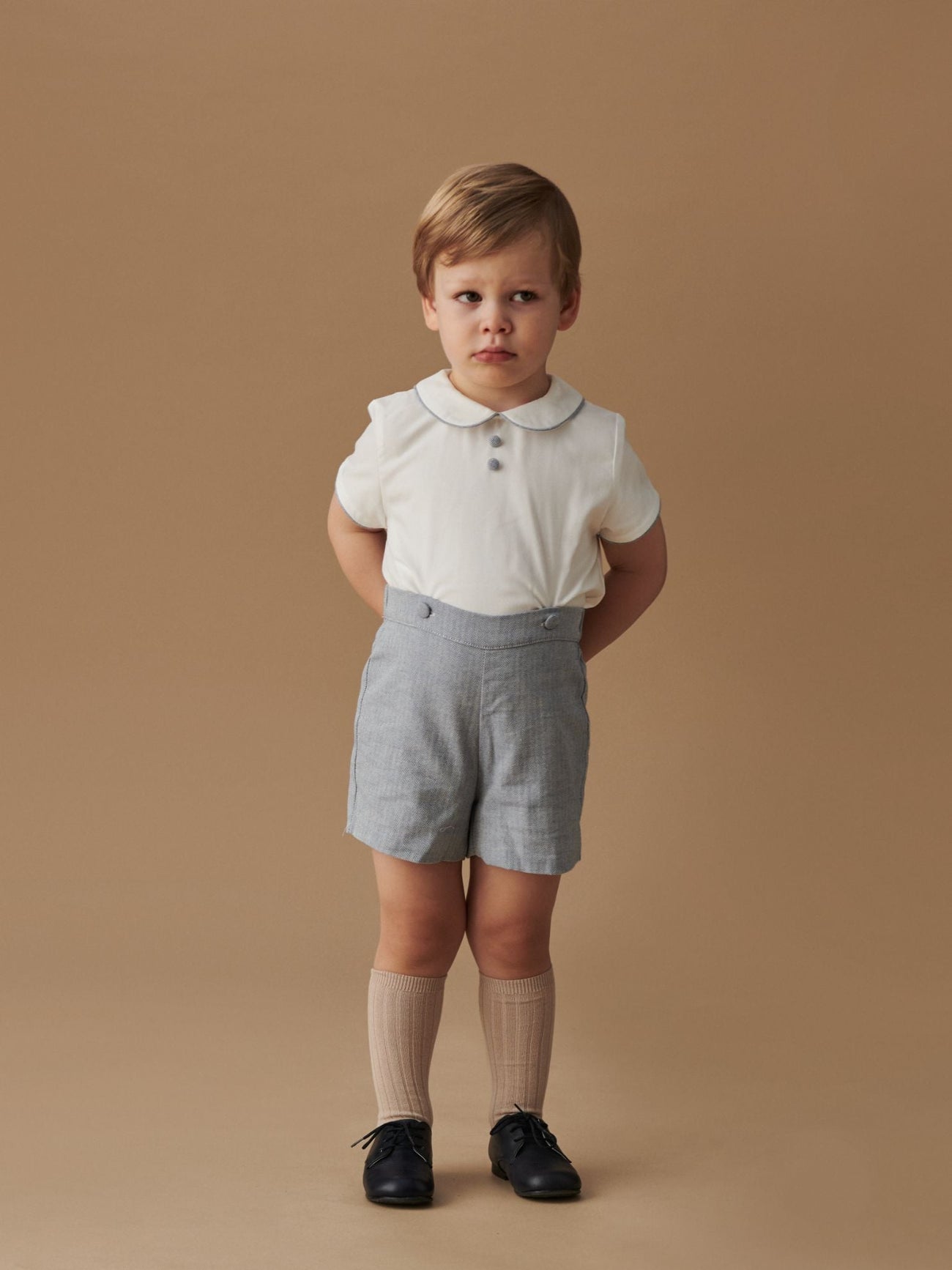 Light Blue Mattia Baby Boy Set