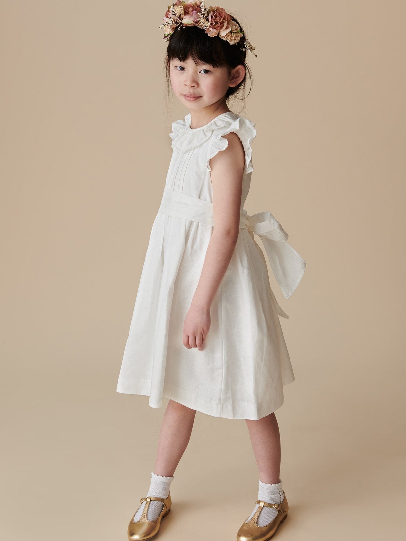 Ivory Maya Ceremony Girl Dress