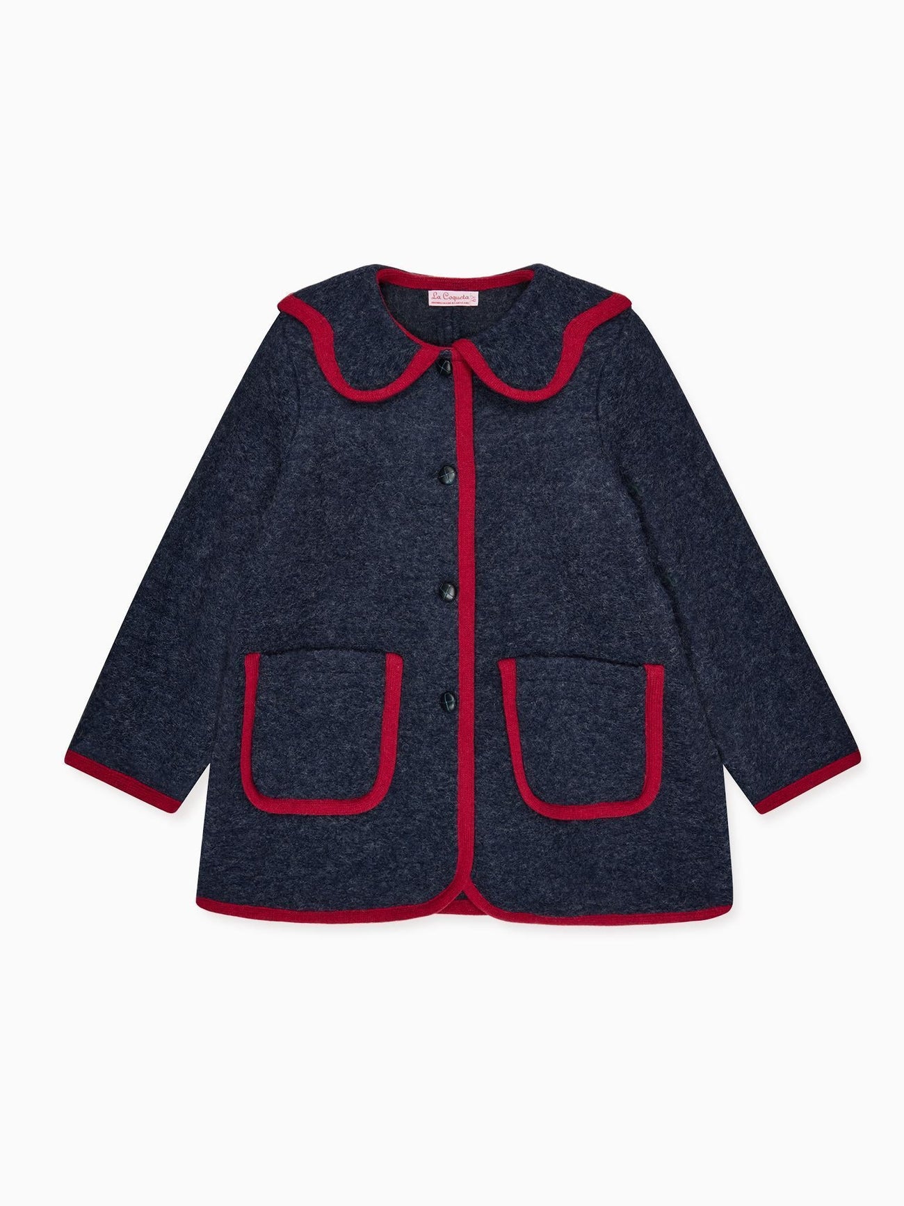 Navy Mireya Girl Jacket