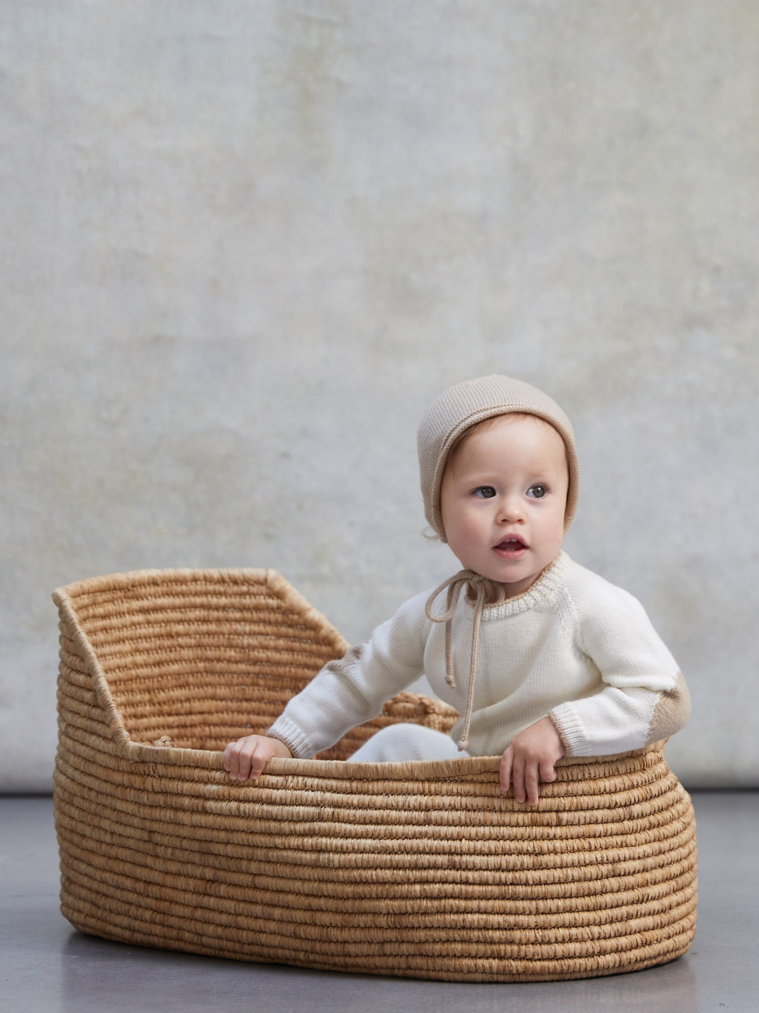 Ivory Mirlo Merino Baby Set