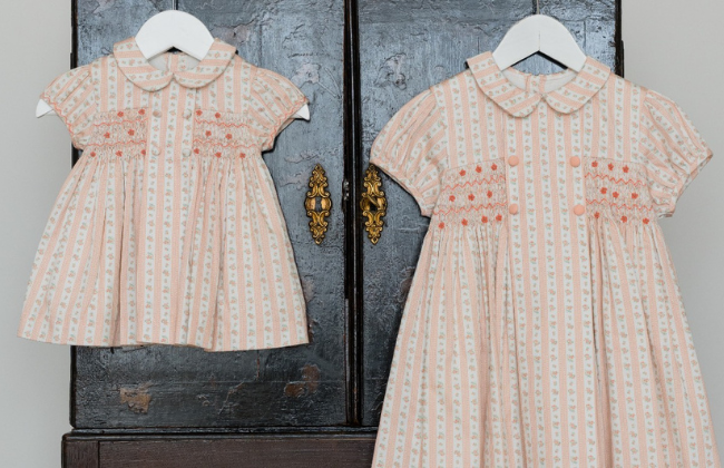Hill House Home X La Coqueta Lilac Trellis Ellie Nap Dress | La