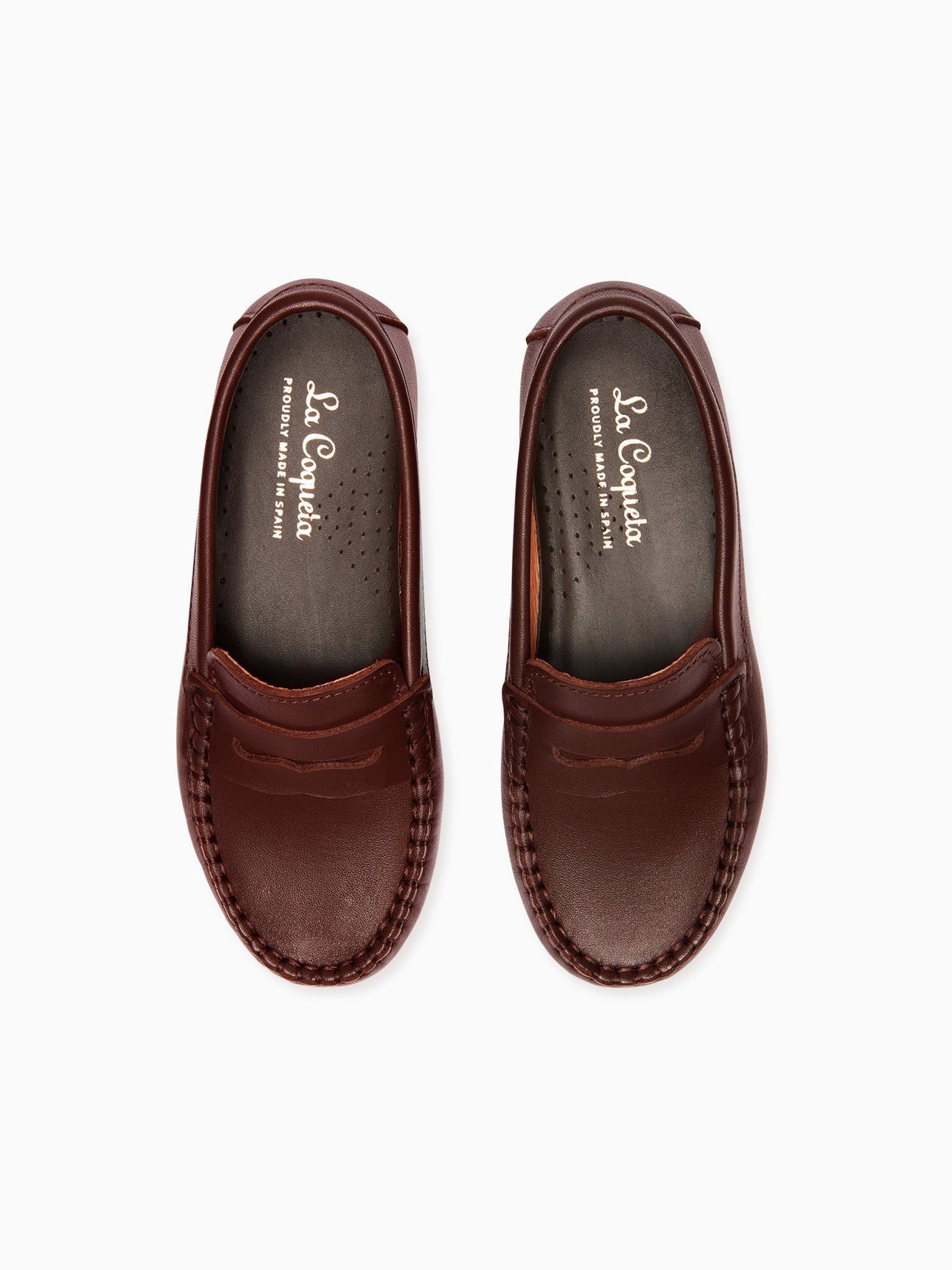 dress shoes for boys La Coqueta Kids - Chocolate Brown Leather Boy Loafer Wingtip satin and leather Black long-sleeve sweater dress Size:US 12P color:coti-dress-peach-bloom-w-nude-lace swatch:https://cdn.shopify.com/s/files/1/1444/3082/products/COTI-DRESS-PEACH-BLOOM-MESH-76066D_106x106.jpg?v=1598850257