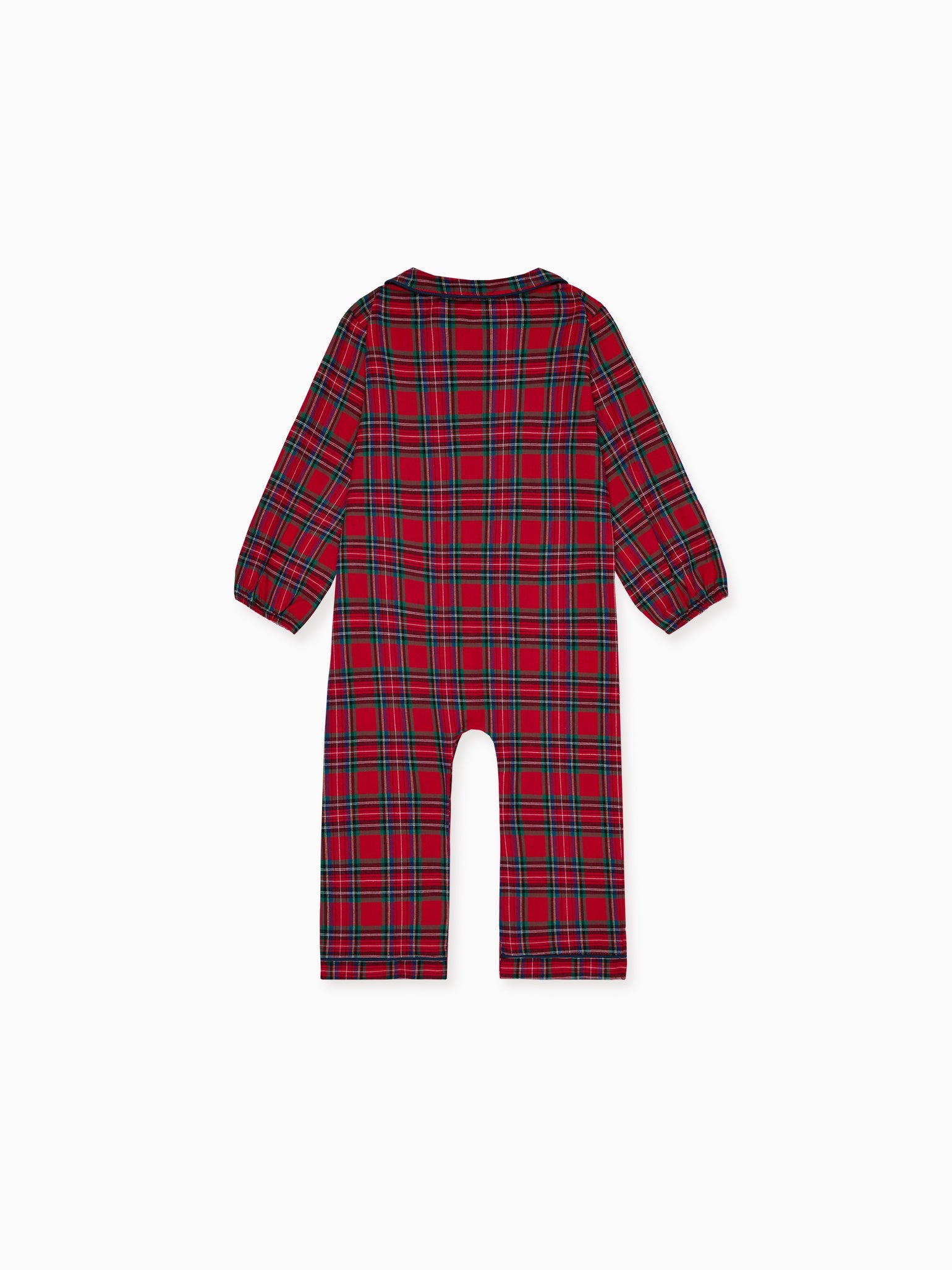 Baby red tartan pyjamas sale