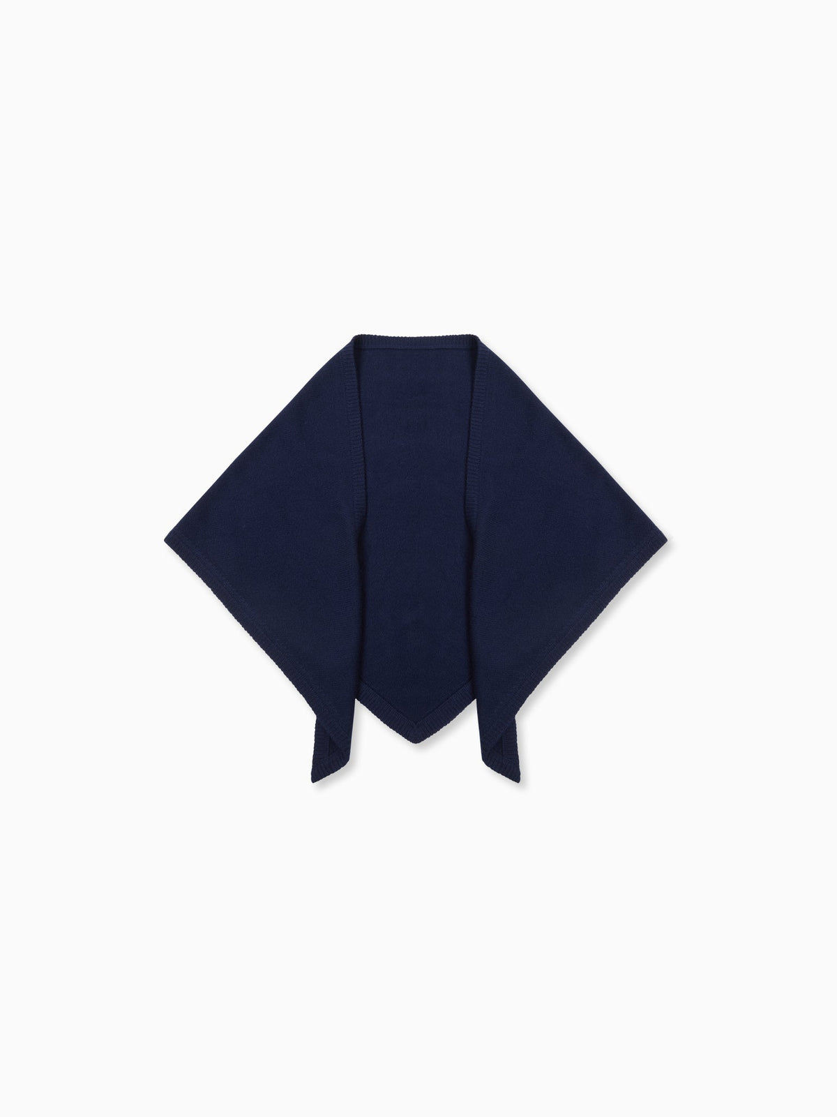 Navy Cashmere Womens Shawl
