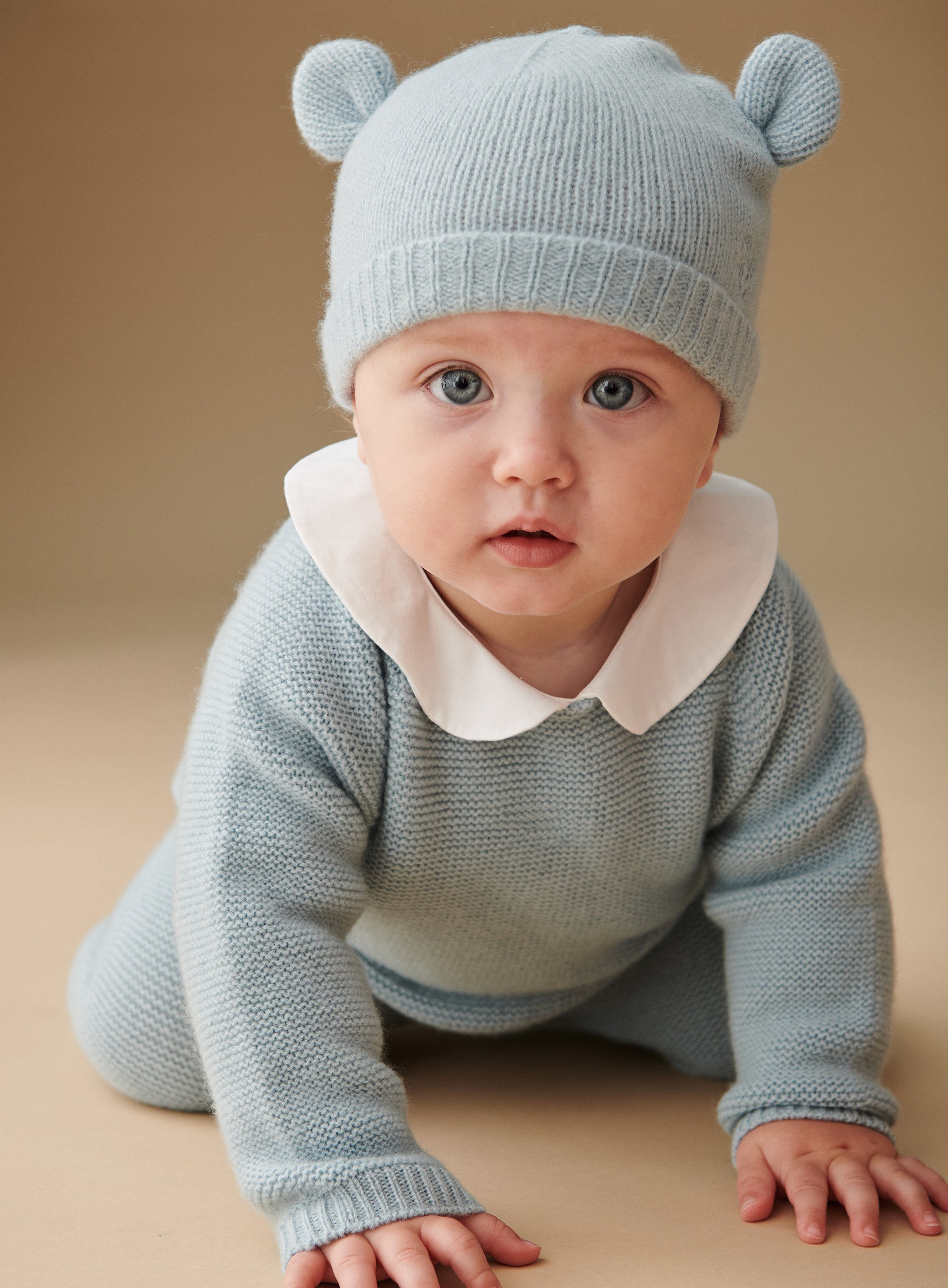 Spanish fashion knitted baby clothes